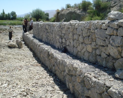 ساماندهی رودخانه شیرین دره محدوده روستای محمد آباد بجنورد